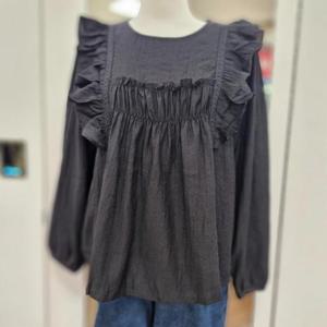 멜로디가든 HC39 프릴블라우스 M25F9B113