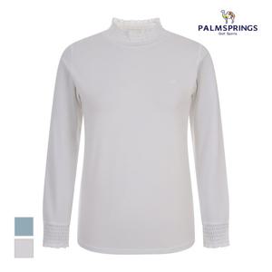 [팜스프링스] 여성 스모킹넥 티셔츠_STTL253206