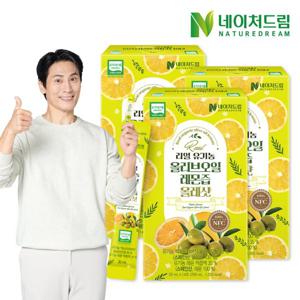 네이처드림 리얼 유기농 올리브오일 레몬즙 올레샷 20g 14포 3박스/폴리페놀