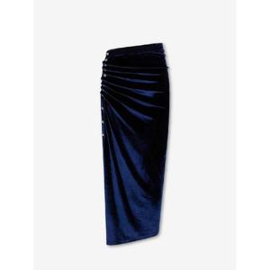 파코라반   미디스커트 FW25 25AJJU515VI0338VELVET JERSEY 5936139 Cobalt Blue