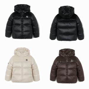 [MLB키즈DB]아웃도어 에어쉘 글로시 립스탑 배색 숏 덕다운  (3color)(7ADJB2356)