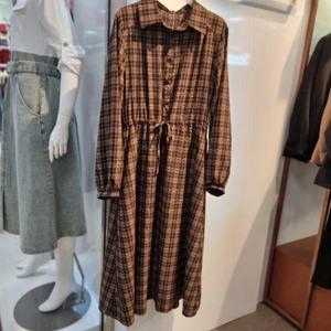 수스 HC36 체크셔츠원피스 S254 NOPA53