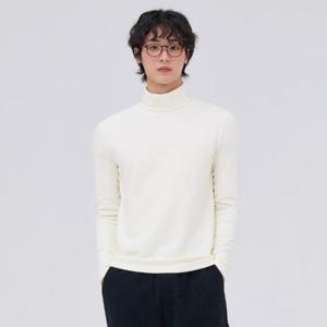 체이스컬트 동백01 공용 터틀넥 기모 티 EFZU5103D