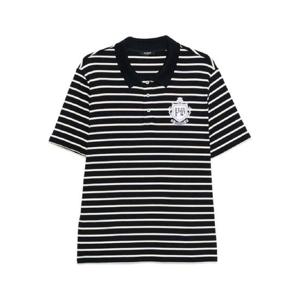 발망 스트라이프 패턴 반소매 폴로 셔츠 FH0GC026GF30