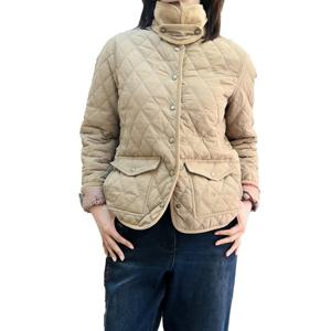 [비꼴리끄(여성)]퀼팅 솔리드 아웃포켓 자켓 B244PJ3040