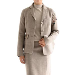 [비꼴리끄(여성)]울 핸드메이드 자수 자켓 B244WJ3010