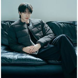 [지오다노] 남자 퀼팅 경량 나일론 라운드 패딩 자켓 075916