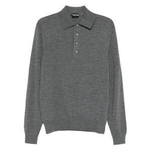 톰포드 폴로 티셔츠 KPL003 YMW103IG680 Grey