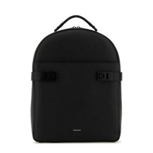 25 FW 페라가모 블랙 네로 간치니 버클 지퍼 어라운드 백팩 241694779322