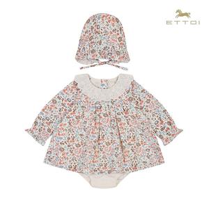 [에뜨와]레일린플라워바디수트SET 07S527986/임신,출산,축하선물,조카선물,가을