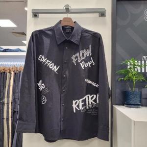 리트머스 HC12 낙서형   프린트   셔츠 LO3YU690-076