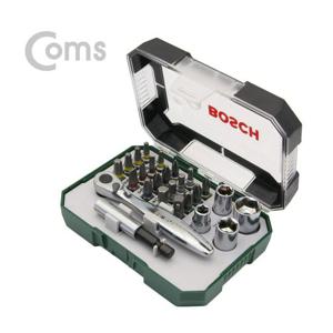 Coms 보쉬 미니복수세트 26pcs 보쉬 미니복수세트 공구세트 수작업공구 수공구 공구 복스 다용도복스 작업용복스 컴스