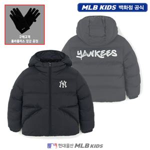 [MLB키즈US] (7APDB0156-50BKS) [플리스장갑증정] 스트릿 중경량 패딩 아동패딩 키즈패딩