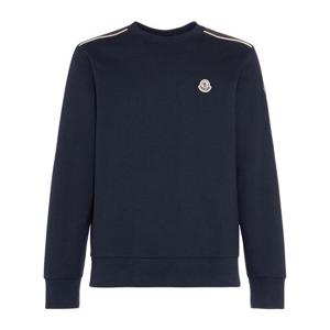 몽클레어 로고 브러시드 플리스 스웨트셔츠 82I-3EU174