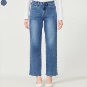 [게스(진)]여성 세미 와이드 청바지 OP1D8105