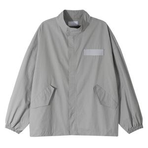 남자 가을 차이나 밴딩 사파리 야상 점퍼 ET-JUA-Q008-그레이