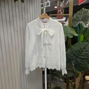 스테파니 HC05 넥리본레이스블라우스 A25SH5105HK