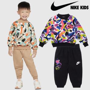 [나이키키즈(플레이키즈)]나이키 보이즈 AOP 티셔츠 바지 A243ST884P