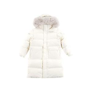 디스커버리 키즈 프리미엄 퍼 구스다운 롱패딩 DKDJ81036-IVD