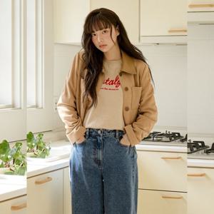 [올리브데올리브]레터링 라운드 풀오버 OK5AP890