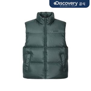 유니 반슬리 다운 패딩베스트 (N/TURQUOISE)  DXDV75056-TQN