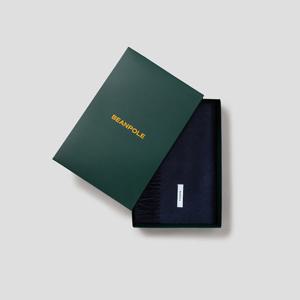 [빈폴ACC] 캐시미어 솔리드 머플러 - 네이비 (BE5X84M01R)