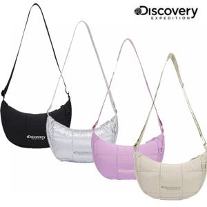 디스커버리 [택가 79,000원] 24N/할인 공용 문리버 퀼팅 크로스백 S DXCR3534N-DXNW