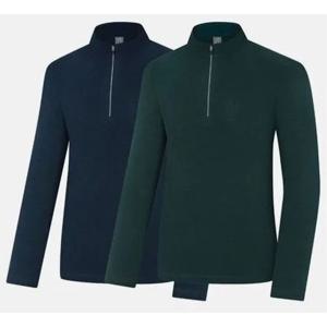 [콜핑]LD08 남자 가을 신축성 뛰어난 약기모 집업등산티 KVT0433M