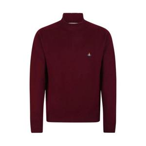 비비안웨스트우드 골지 로고 스웨터 27010017Y002MH