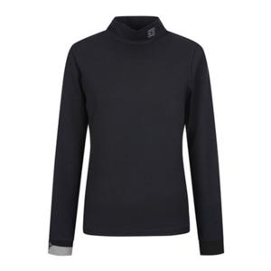 [벤제프][벤제프골프] 여성 니트소매단 하이넥티 BQ4MWTL601BK