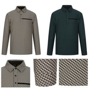 [벤제프][벤제프골프] 남성 전판 잔패턴 카라티 BQ4MMTS104