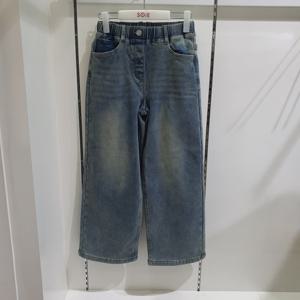 [소이]와이드 본딩 빈티지진 25W1260_KG