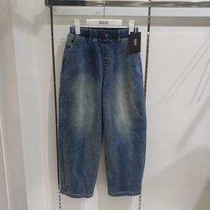 [소이]커브드 밍크 본딩 빈티지진 25W1209_BL