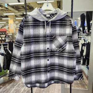 에스핏 HC09 사은품증정 체크 후드남방 SJZ710MCSH01