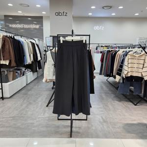 [ab.f.z]ABZ4NP34/스판 허리 밴딩 일자 통 정장 캐주얼 팬츠_IC