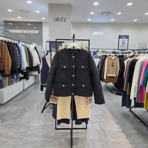 [ab.f.z]ABZ4ND03/멋스런 노카라 오리털 숏 패딩 점퍼_IC