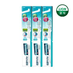 시스테마 음파진동 칫솔 컴팩트 블루 리필 2입 x 3개