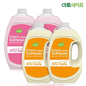 아토세이프 섬유유연제SET (2.5L 4개 후리지아향+핑크로즈향)