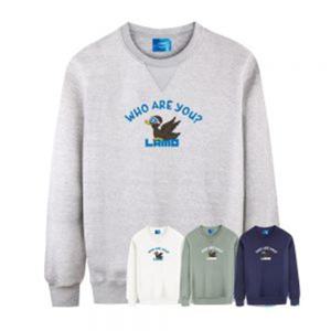 엘라모 기모M 라모덕 맨투맨 S-4XL 빅사이즈까지