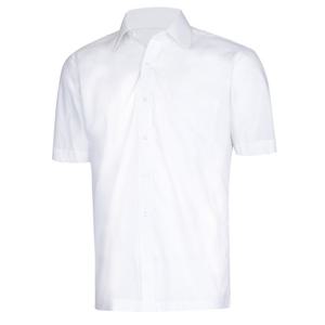 남성 여름 국산 베이직 정장 반팔 셔츠 DE-SHH-6001-흰색