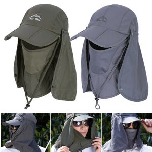 [위즈모아]자외선차단 모자 여름 햇빛가리개 썬캡 접이식