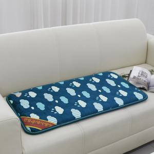 한일전기 극세사 구르미 네이비 2인용 전기방석 44x87cm