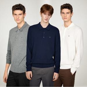 [공식][타미힐피거] 피마 코튼 캐시미어 폴로셔츠 3종 택1 (T12E