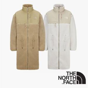 [백화점]노스페이스 여성 울리 플리스 롱코트 NC4FQ85 YDH