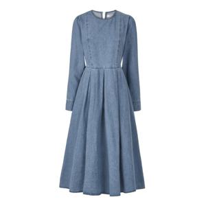 FOCUS  백 버튼 핀턱 데님 원피스 PBVFF5S1OP3181