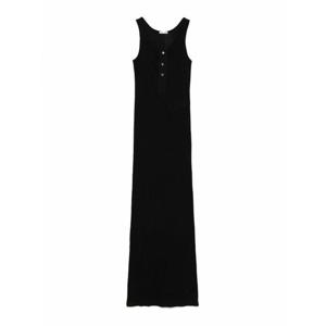 [AMI] 라프리마 여성 맥시 롱 탱크 탑 원피스 FDR334AC0009001 블랙 /8