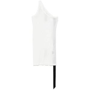 25 FW 릭오웬스 원숄더 탱크 탑 DS01E3105BH TP434644113