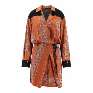 [PINKO] 라프리마 여성 니 Length 원피스 104665A2CKLZ3 블랙 /8