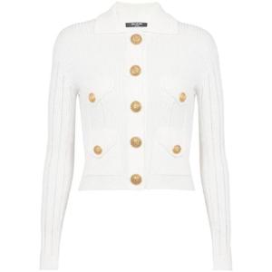 25 FW 발망 버튼 골지 가디건 CF1KL150KF24 TP432016897