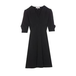 Chloe V넥 퍼프 슬리브 미니 드레스 CH25SRO49263 001 TP935971235